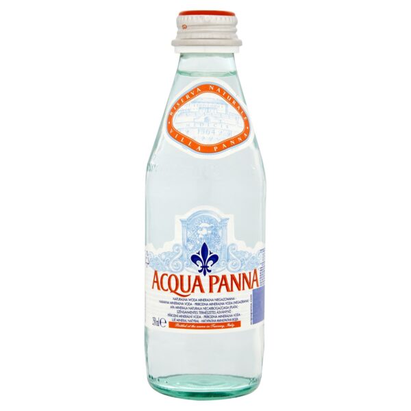 woda acqua panna 0,25 w szklanej butelce szkło 250ml