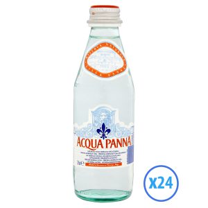 woda acqua panna 0,25 w szklanej butelce