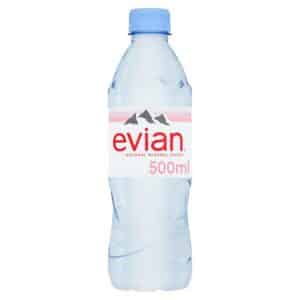 Evian PET 500ml 0,5L plastikowa butelka