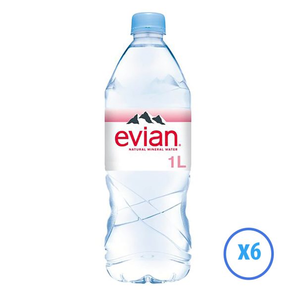 Evian PET 1000ml 1L plastikowa butelka