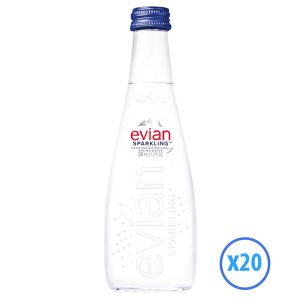 woda Evian gazowana sparkling 0,33 330ml