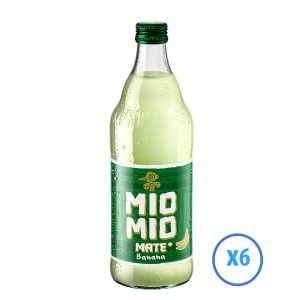 Mio Mio banana 0,5l w szklanej butelce bezzwrotnej