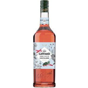 Giffard rabarbar 1L syrop do kawy herbaty drinków barmański