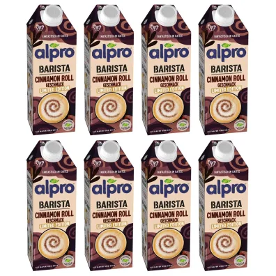 Napój owsiano-sojowy Cynamon Barista Alpro 0,75L x 8 - obrazek 2